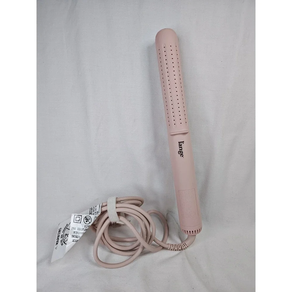 Lange Le Duo 360 Airflow Styler Flat Iron Hair Straightener Curler Blush Pink